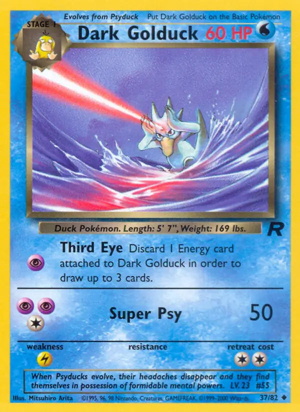 Dark Golduck 37/82 Team Rocket