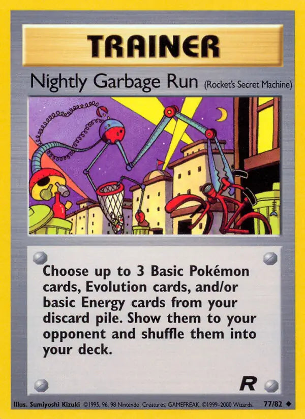 Nightly Garbage Run (Rocket's Secret Machine) 77/82 Team Rocket