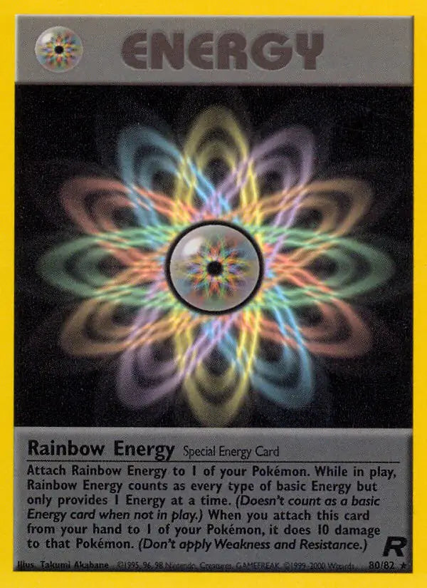 Rainbow Energy (80) 80/82 Team Rocket