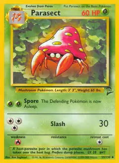 Parasect 055/130 Base Set 2