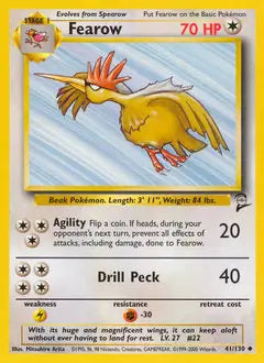 Fearow 041/130 Base Set 2