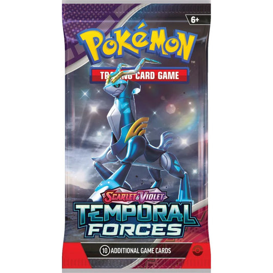 Pokémon TCG - SV5 Temporal Forces Sleeved Blister x144 – Ships in 20 Business Days