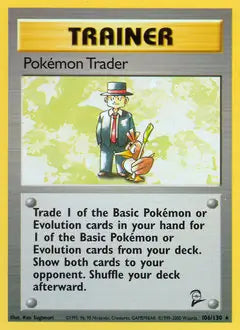 Pokemon Trader 106/130 Base Set 2