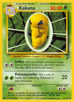Kakuna 047/130 Base Set 2