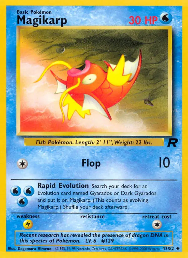 Magikarp 47/82 Team Rocket