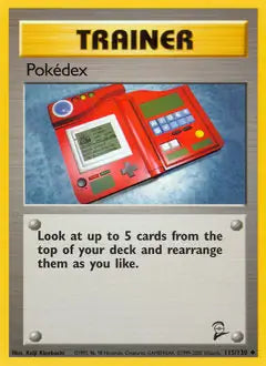 Pokedex 115/130 Base Set 2