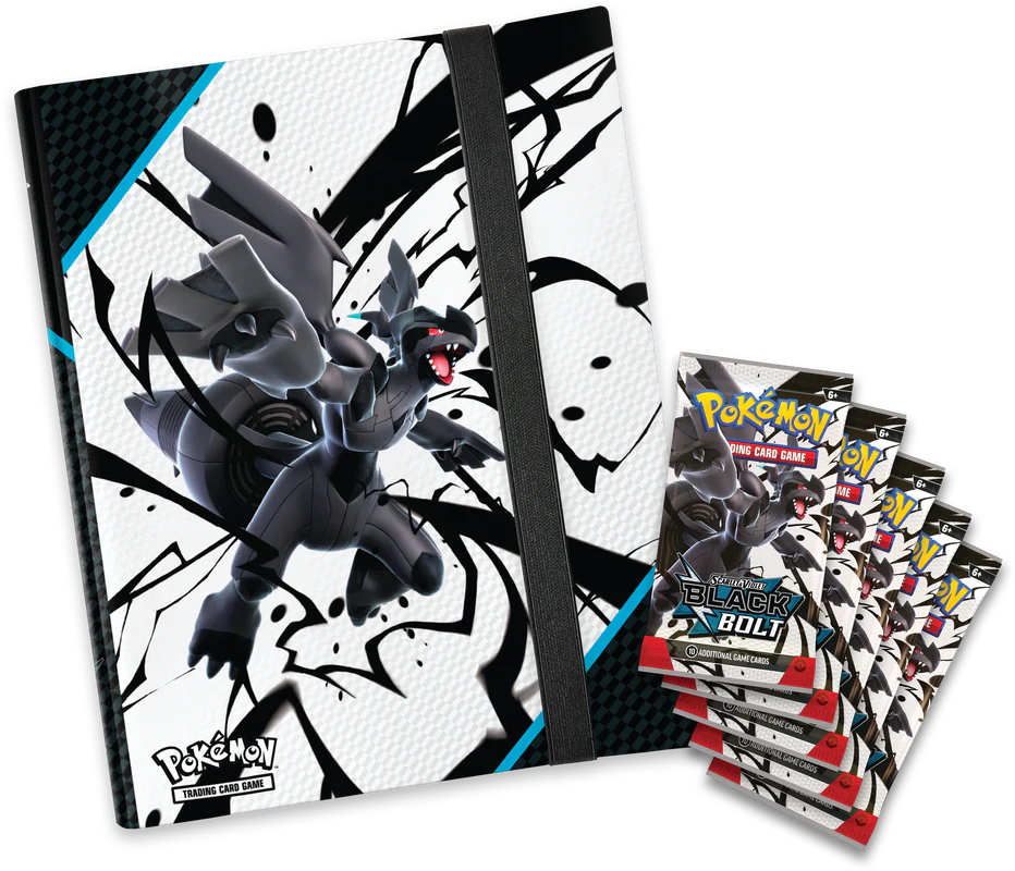 Pokemon SV10.5 Black Bolt Binder Collection