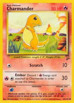 Charmander 069/130 Base Set 2