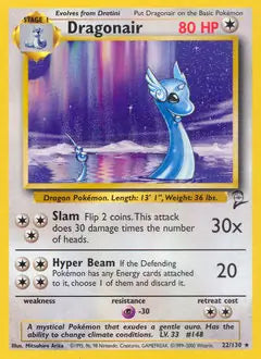 Dragonair 022/130 Base Set 2