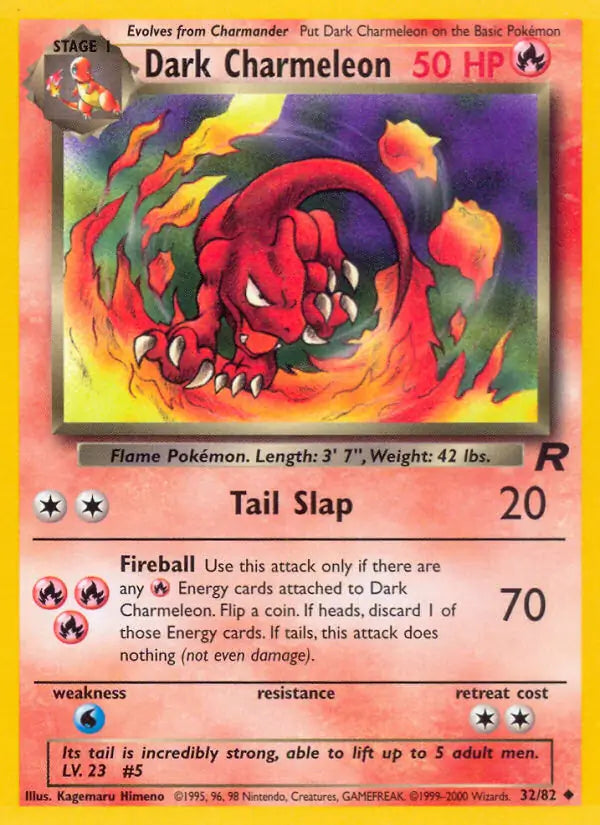 Dark Charmeleon 32/82 Team Rocket