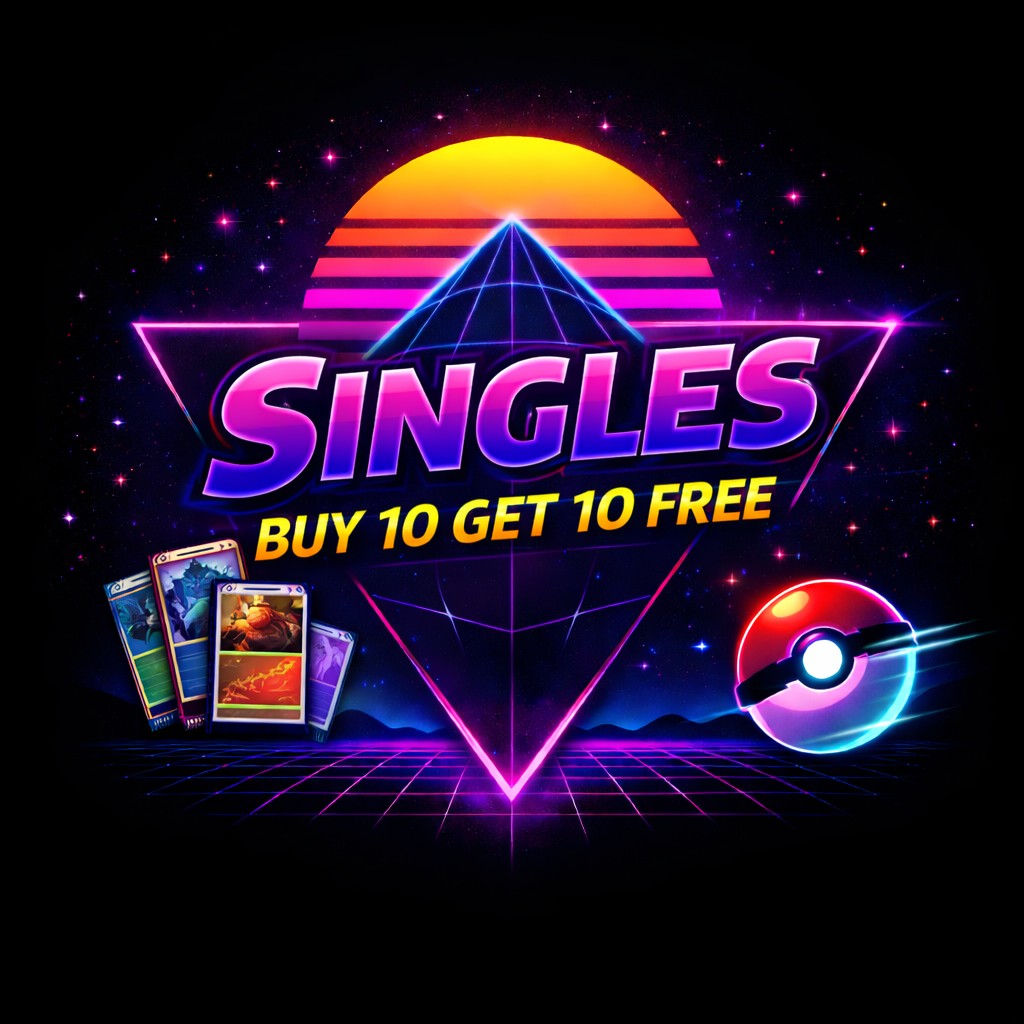 Card Singles - Buy 10 Get 10 Free