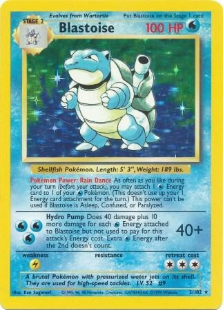 Blastoise (2/102) [Base Set - Unlimited]