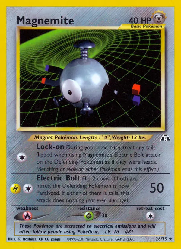 Magnemite 26/75 Neo Discovery [Unlimited]