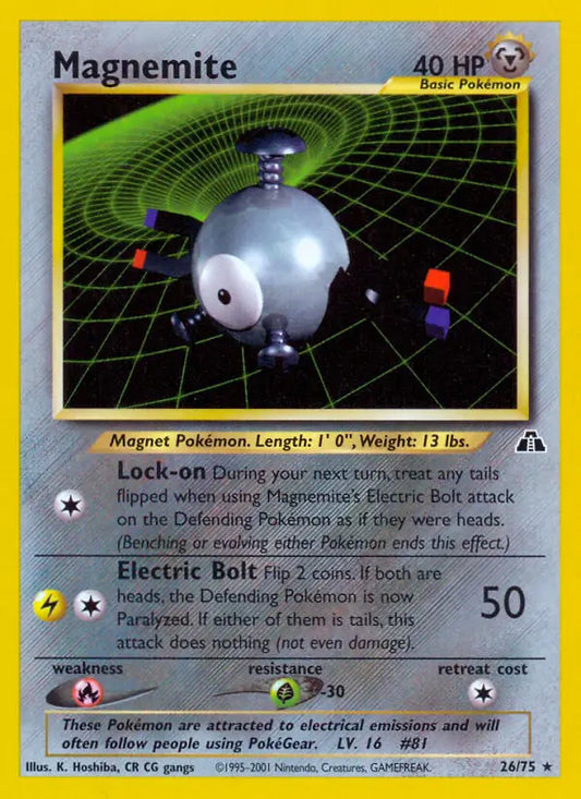 Magnemite 26/75 Neo Discovery [Unlimited]