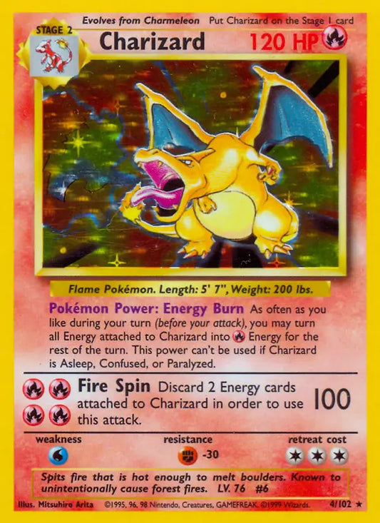Charizard (4/102) [Base Set - Unlimited]