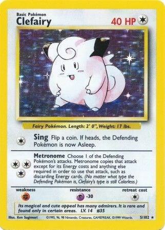Clefairy (5/102) [Base Set - Unlimited]
