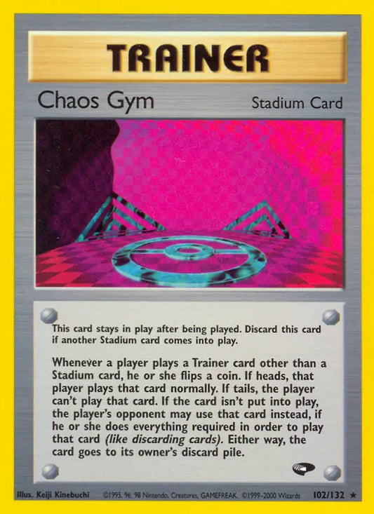 Chaos Gym 102/132 Gym Challenge [Unlimited]