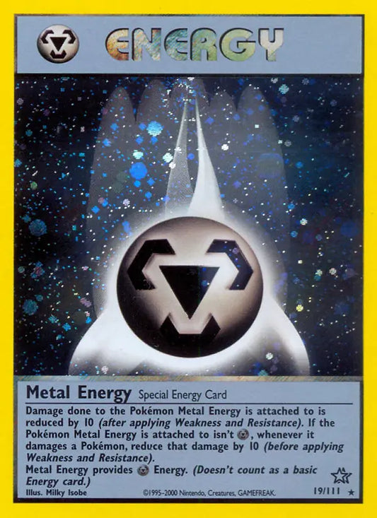 Metal Energy 19/111 Holo Neo Genesis [Unlimited]