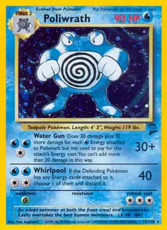 Poliwrath 015/130 Base Set 2