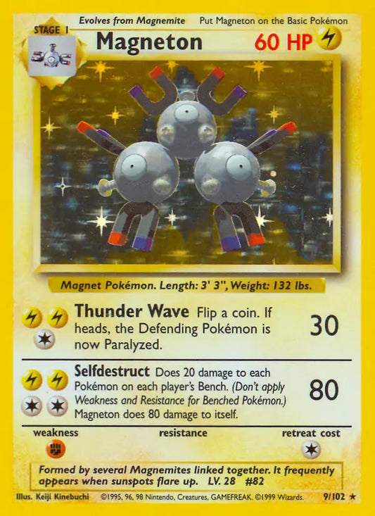 Magneton (9/102) [Base Set - Unlimited]