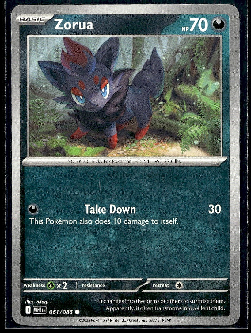Zorua 061/086 SV: White Flare LP