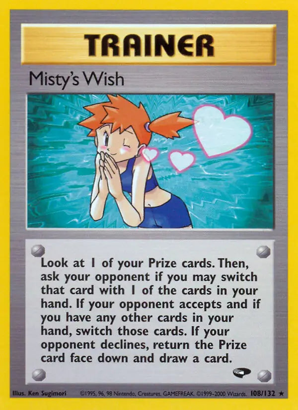 Misty's Wish 108/132 Gym Challenge [Unlimited]