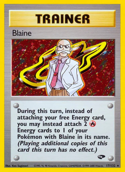 Blaine (17) 017/132 Gym Challenge [Unlimited]