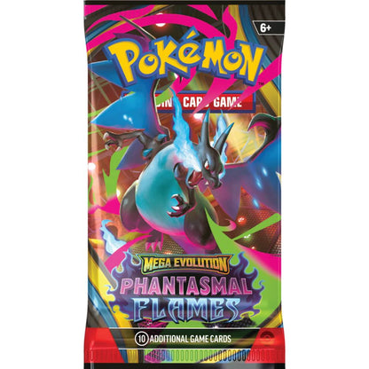 Pokémon TCG - ME02 Phantasmal Flames Sleeved Blister x144 – Ships in 20 Business Days