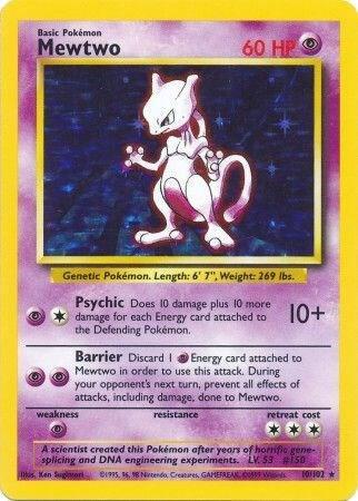 Mewtwo (10/102) [Base Set - Unlimited]