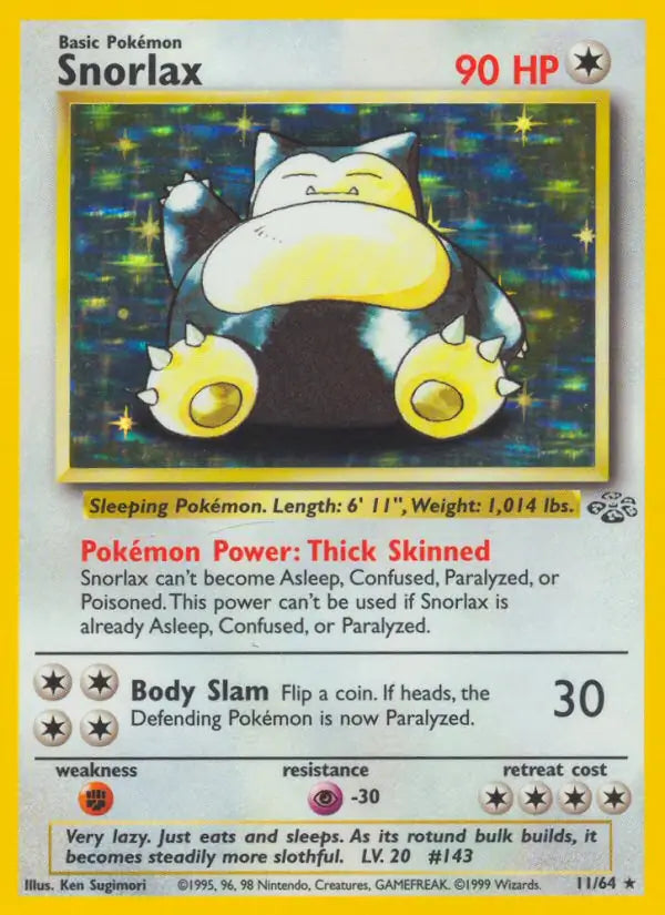 Snorlax (11/64) [Jungle - Unlimited]
