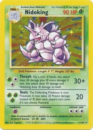 Nidoking (11/102) [Base Set - Unlimited]