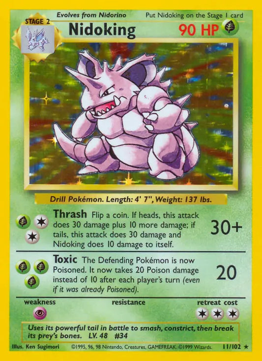Nidoking (11/102) [Base Set - Unlimited]