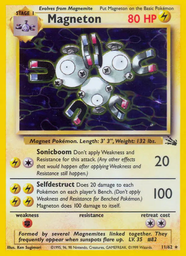 Magneton (11/62) [Fossil - Unlimited]