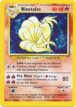 Ninetales (12/102) [Base Set - Unlimited]
