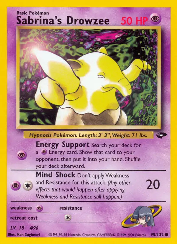Sabrina's Drowzee 095/132 Gym Challenge [Unlimited]