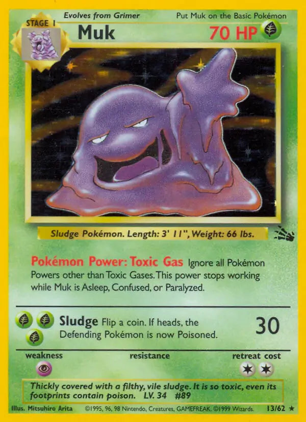 Muk (13/62) [Fossil - Unlimited]