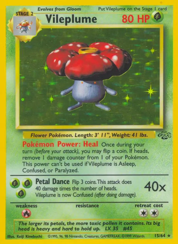 Vileplume (15/64) [Jungle - Unlimited]