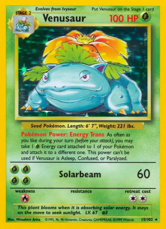 Venusaur (15/102) [Base Set - Unlimited]