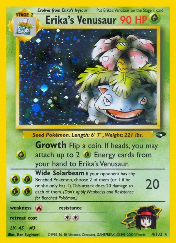 Erika's Venusaur 004/132 Gym Challenge [Unlimited]