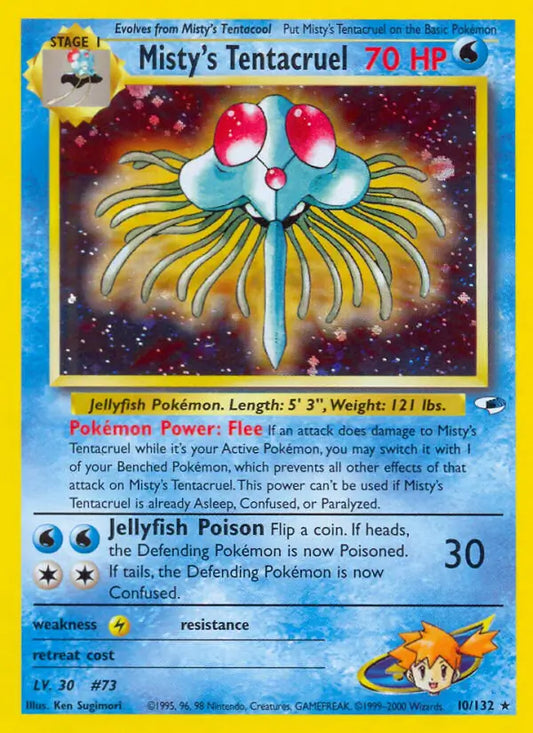 Misty's Tentacruel 010/132 Gym Heroes [Unlimited]