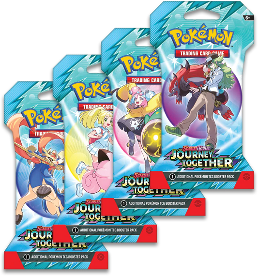 Pokemon SV9 Journey Together Sleeved Blister Case (On Demand Order - ships in 20 Business Days)