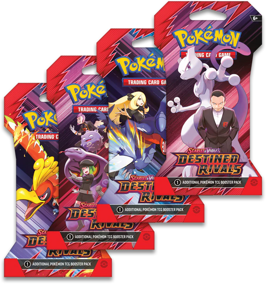 Pokemon SV10 Destined Rivals Sleeved Blister Case (On Demand Order - Ships in 20 Business Days)