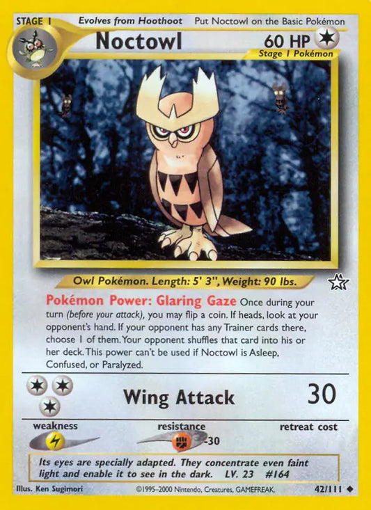 Noctowl 42/111 Neo Genesis [Unlimited]