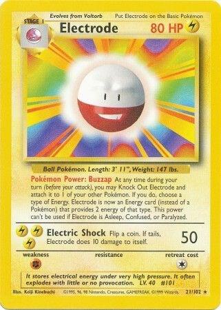 Electrode (21/102) [Base Set - Unlimited]