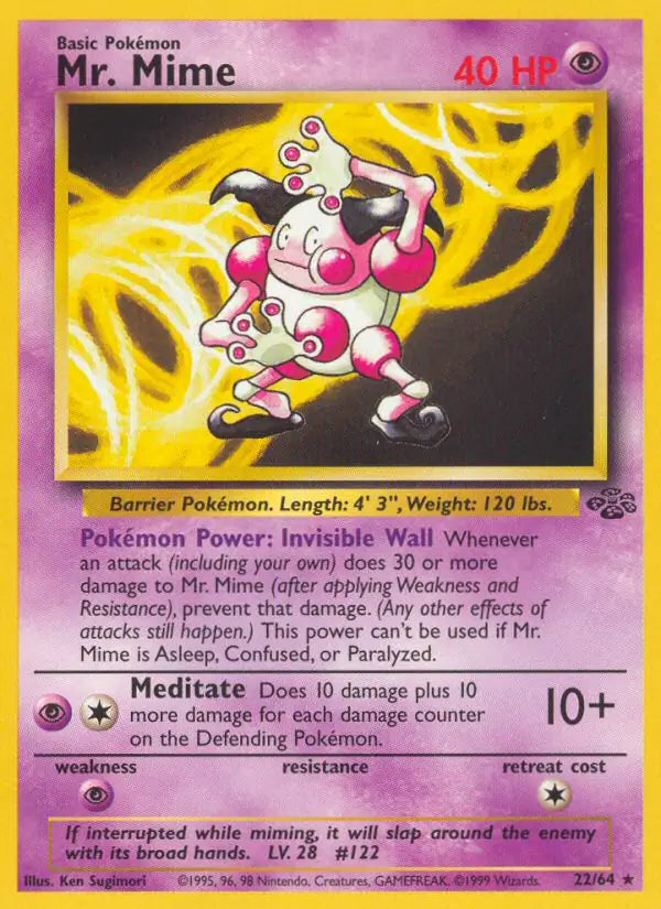 Mr. Mime (22/64) [Jungle - Unlimited]