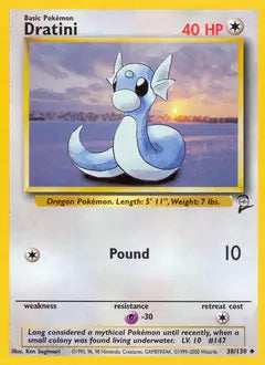 Dratini 038/130 Base Set 2