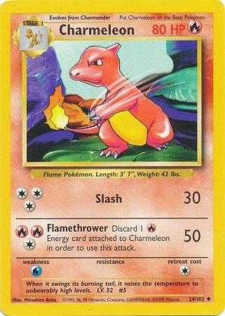 Charmeleon (24/102) [Base Set - Unlimited]