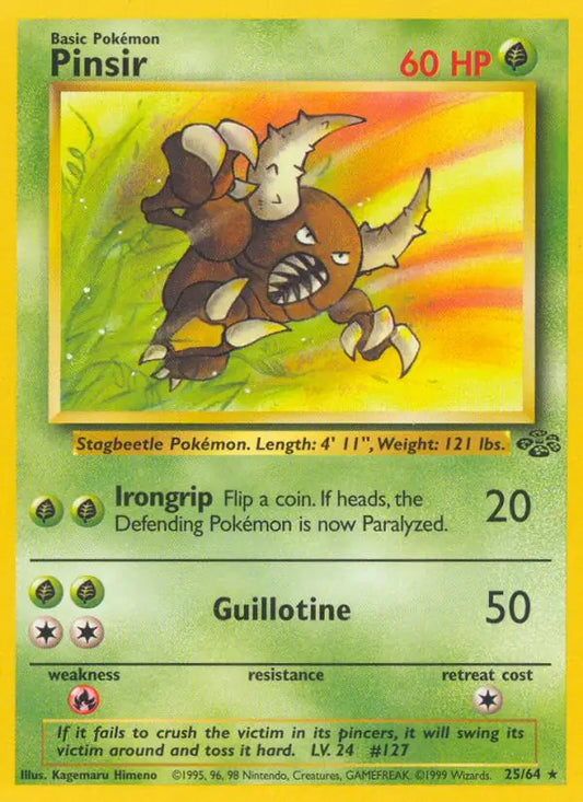 Pinsir (25/64) [Jungle - Unlimited]