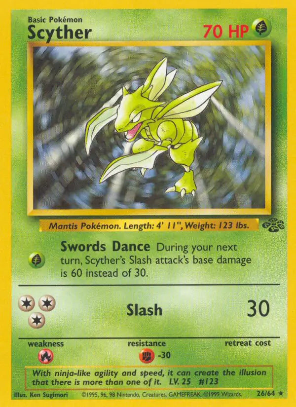 Scyther (26/64) [Jungle - Unlimited]