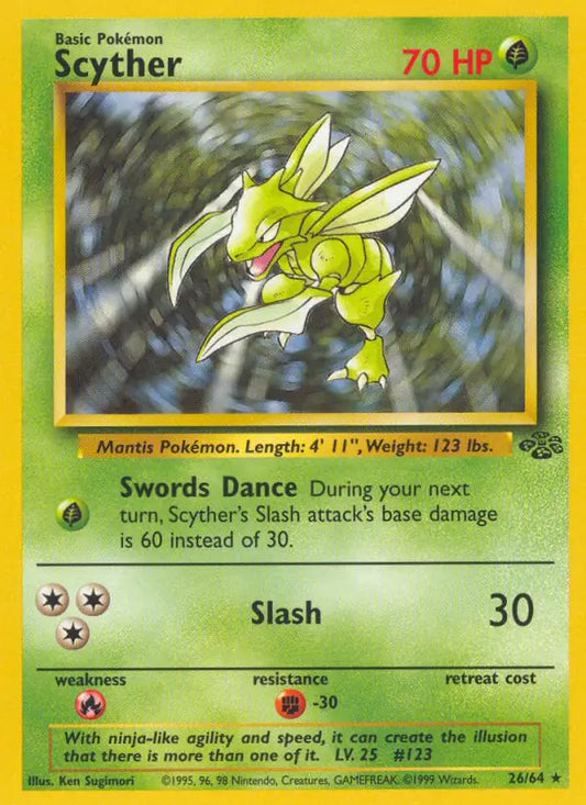 Scyther (26/64) [Jungle - Unlimited]